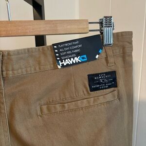 Tony Hawk Brown Cotton Blend Chino Pants Men’s 36x30 NWT Classic Preppy *NOTE